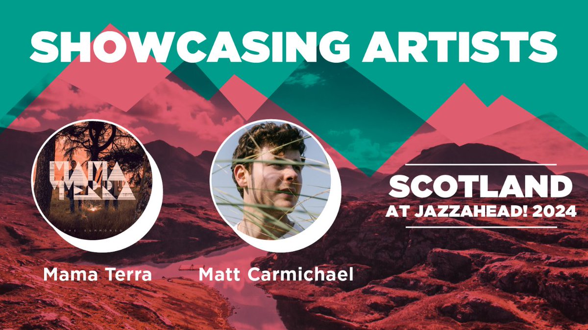 Taking Scotland's jazz to a global stage at @jazzahead 2024 🌎 We're heading to the world’s largest international jazz gathering from 11 to 13 April in Bremen with @GlasgowJazzFest and showcasing artists @mattcarmichael_ and Mama Terra (@cafollamusic)! creativescotland.com/news-stories/l…