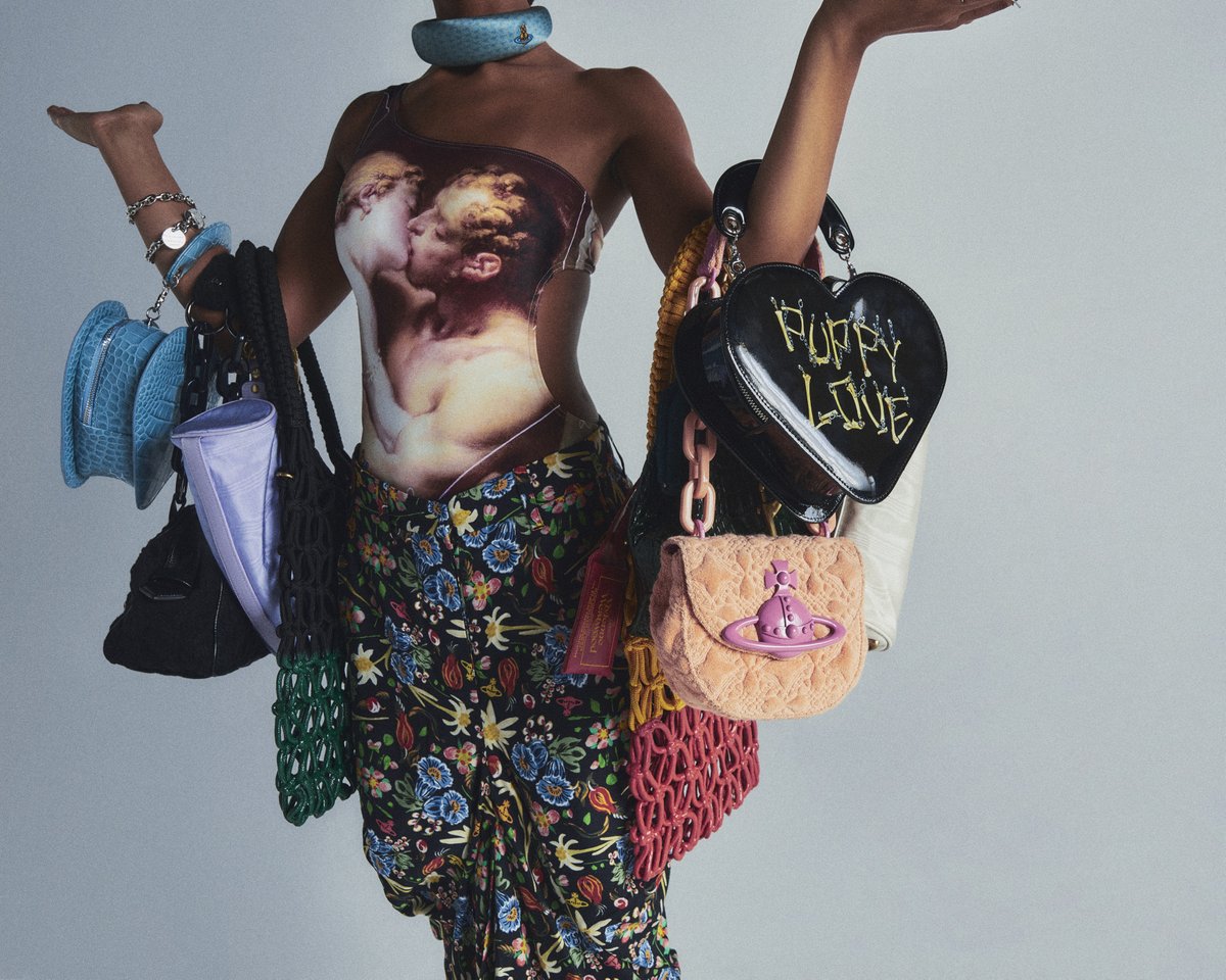 Our Spring-Summer 2024 bag collection offers contemporary styles, alongside revisited classics, drawing on the house’s rich heritage. bit.ly/Westwood_Bags #VWSS24 #VivienneWestwood