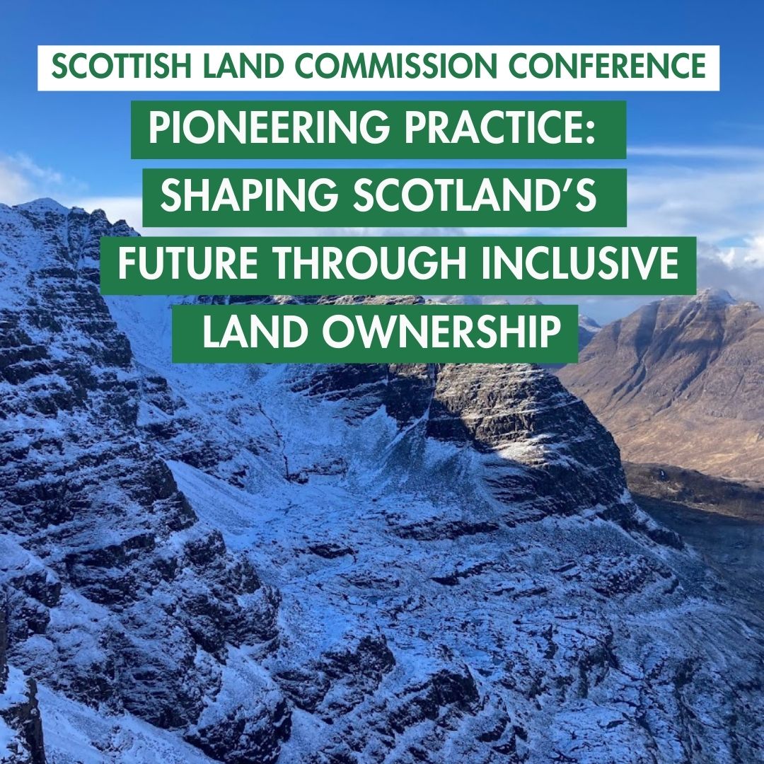 Registration for our conference will soon be opening. To get early access to tickets, sign up to our mailing list 📧 eepurl.com/iuPl6A #SLCConference24 #PioneeringPractice #ScottishLandCommission #LandReform
