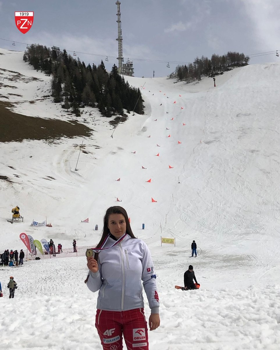 𝐙𝐧𝐚𝐤𝐨𝐦𝐢𝐭𝐲 𝐰𝐲𝐧𝐢𝐤 𝐎𝐥𝐠𝐢 𝐊𝐚𝐜𝐢𝐜𝐳𝐚𝐤 𝐰 𝐦𝐢𝐬𝐭𝐫𝐳𝐨𝐬𝐭𝐰𝐚𝐜𝐡 𝐒ł𝐨𝐰𝐞𝐧𝐢𝐢 𝐰 𝐬𝐧𝐨𝐰𝐛𝐨𝐚𝐫𝐝𝐳𝐢𝐞 𝐚𝐥𝐩𝐞𝐣𝐬𝐤𝐢𝐦 💥 Nasza snowboardzistka w sobotę 30 marca uległa jedynie brązowej medalistce Igrzysk Olimpijskich w Pekinie Glorii Kotnik i