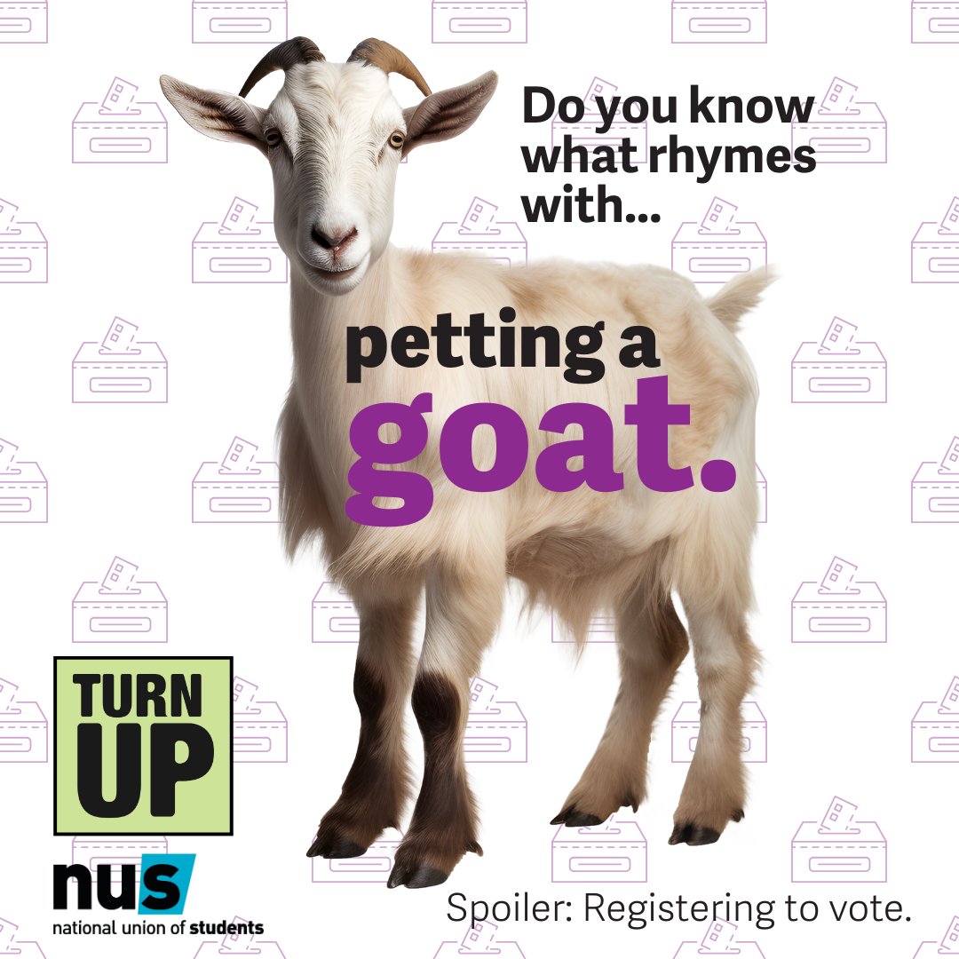 Hey, do you know what rhymes with petting a goat? bit.ly/3U0WAzj