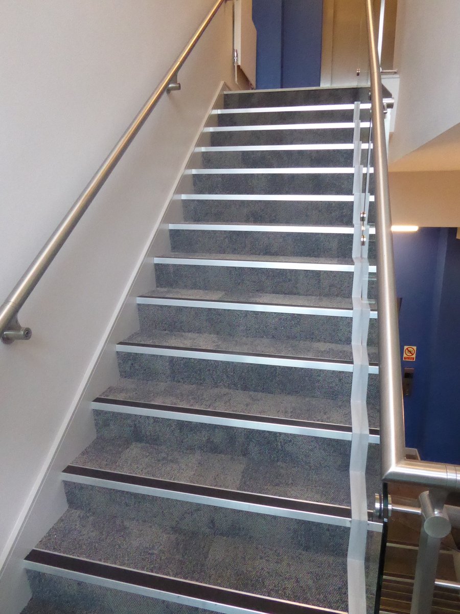 #Wednesdaywisdom An accessible way to improve physical/mental health, reduce stress is by walking. Don't leave walking to spare time/weekends, give yourself a boost by regularly using the stairs and walkways within the workplace #nationalwalkingday #movemoremonth #refurbishment