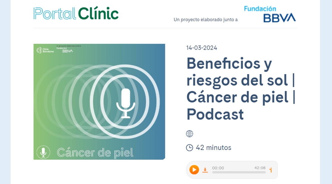 👩‍⚕️ #PortalCLÍNIC publica #ParlemdeSalut, una nova col·lecció de #podcast per parlar de malalties o problemes de salut de forma didàctica i comprensible.

🤝 S'emmarca dins la renovada col·laboració entre el #CLÍNIC i la @FundacionBBVA.

➕ info 👉 tinyurl.com/ycyft2bz