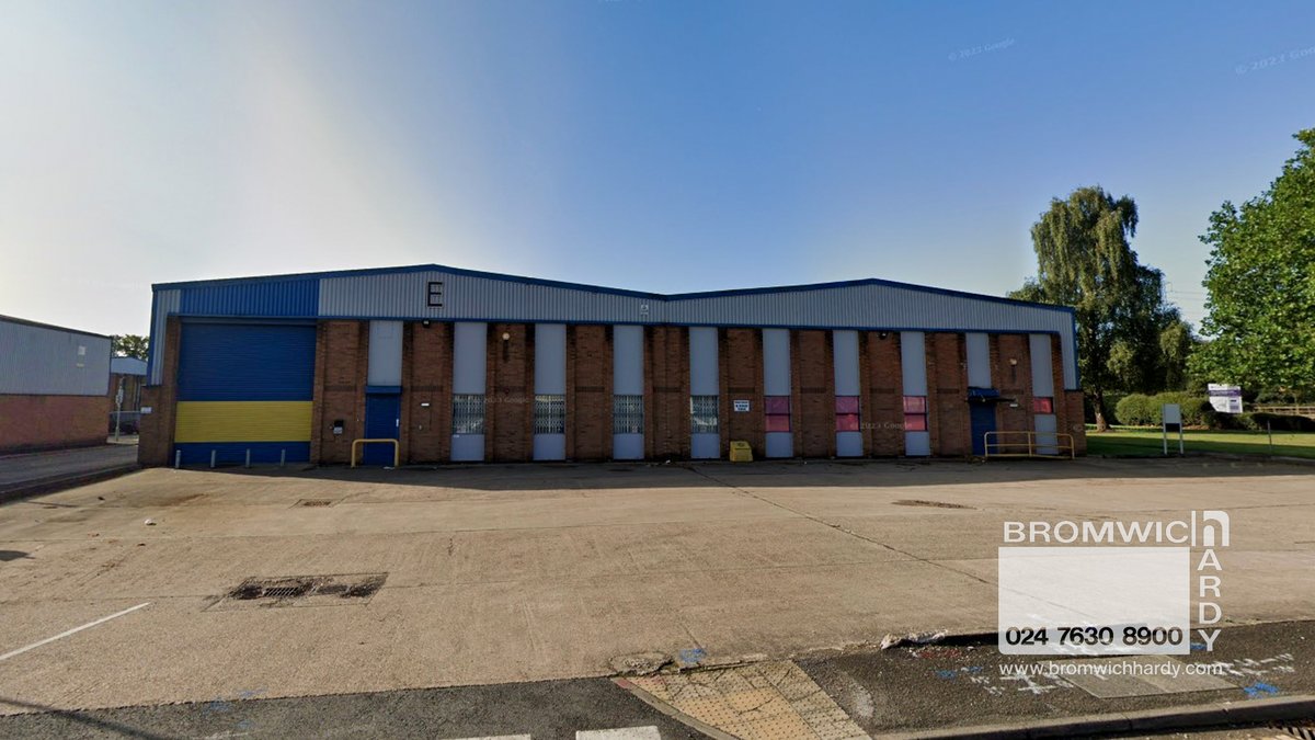 FOR LEASE - Unit E Grovelands Industrial Estate, Longford Road, Exhall, Coventry ✅ Well located industrial unit ✅ High quality warehouse ✅ Spacious yard / parking area ✅ Half a mile from the M6 bit.ly/3TZUYG4 #Warehouse #Coventry #ForLease #Industrial