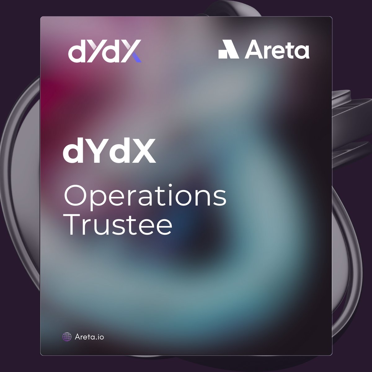 @areta_io has been elected to the @dYdX DAO Operations Trust 👀 Our primary objective is to manage the trust’s assets adding our expertise from strategic processes in governance. We appreciate everyone's Trust (no pun intended) in the voting process mintscan.io/dydx/proposals…