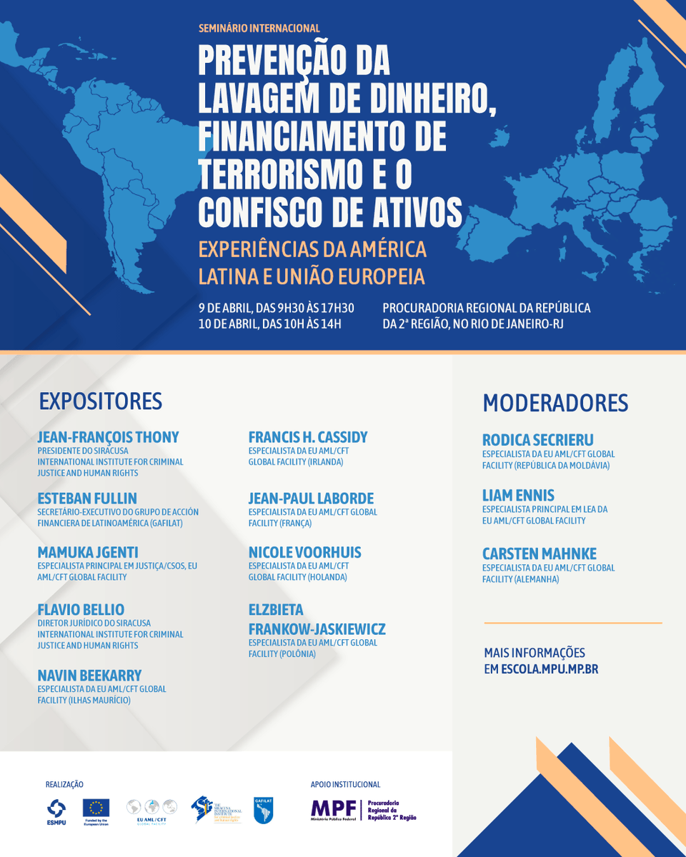 How to prevent #moneylaundering, terrorist financing and ensure asset confiscation in Latin America & the Caribbean? 💶 ⚖️ ¿Cómo prevenir el lavado de dinero, la financiación del terrorismo y asegurar la confiscación de activos en América Latina y Caribe? linkedin.com/feed/update/ur…