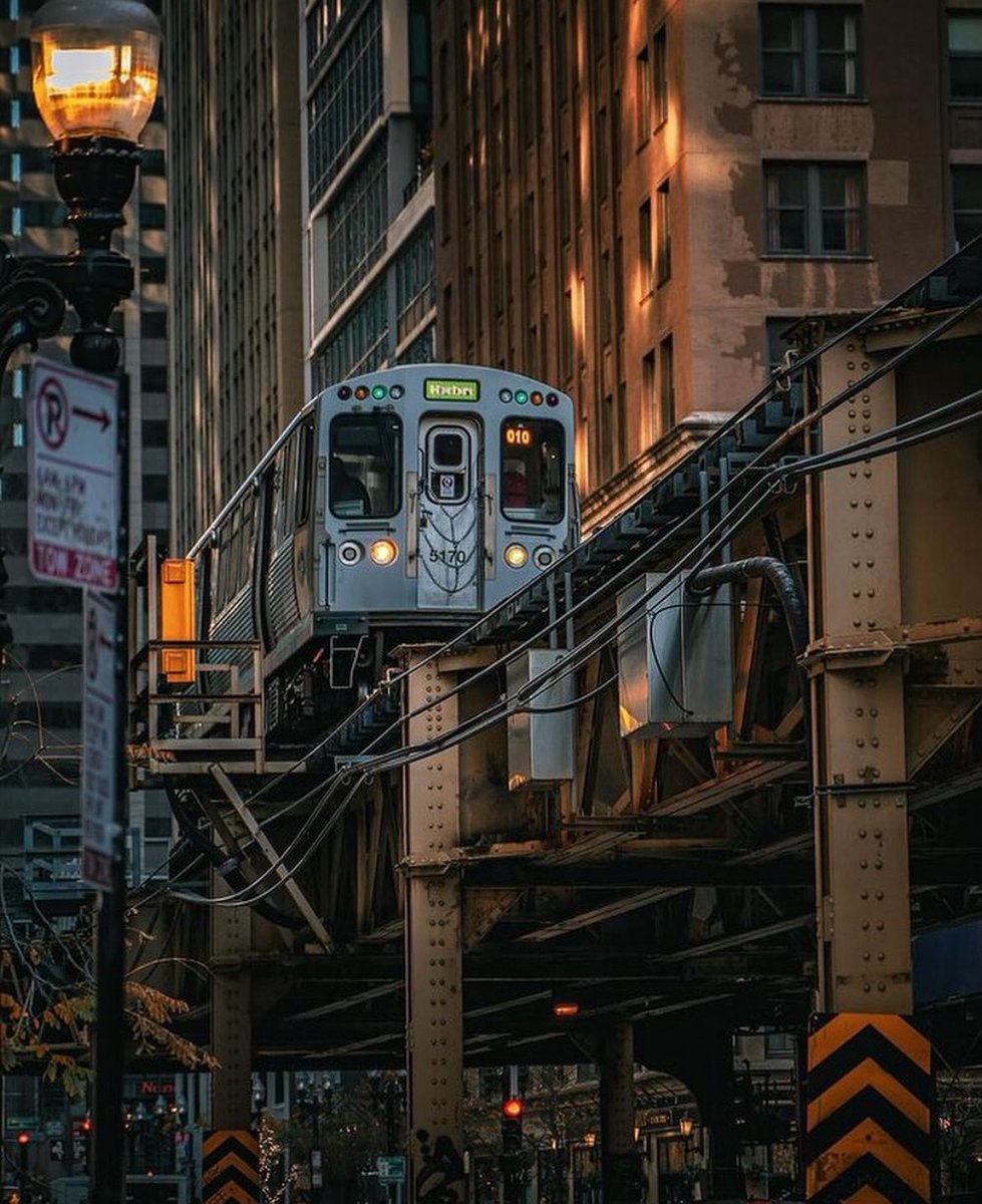 Chicago trains 📸