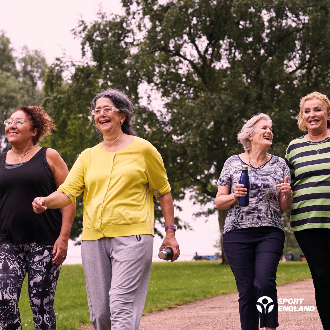 A daily brisk walk can give your body a boost, lift your mood and make everyday activities easier. #NationalWalkingDay