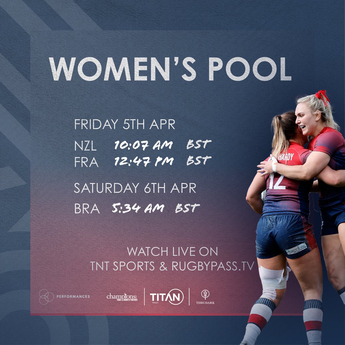 Our Hong Kong Pool Fixtures 🇭🇰 Watch live on TNT Sports & Rugbypass.tv 📺 #GB7s #HSBCSVNS #HSBCSVNSHKG #RoadToParis