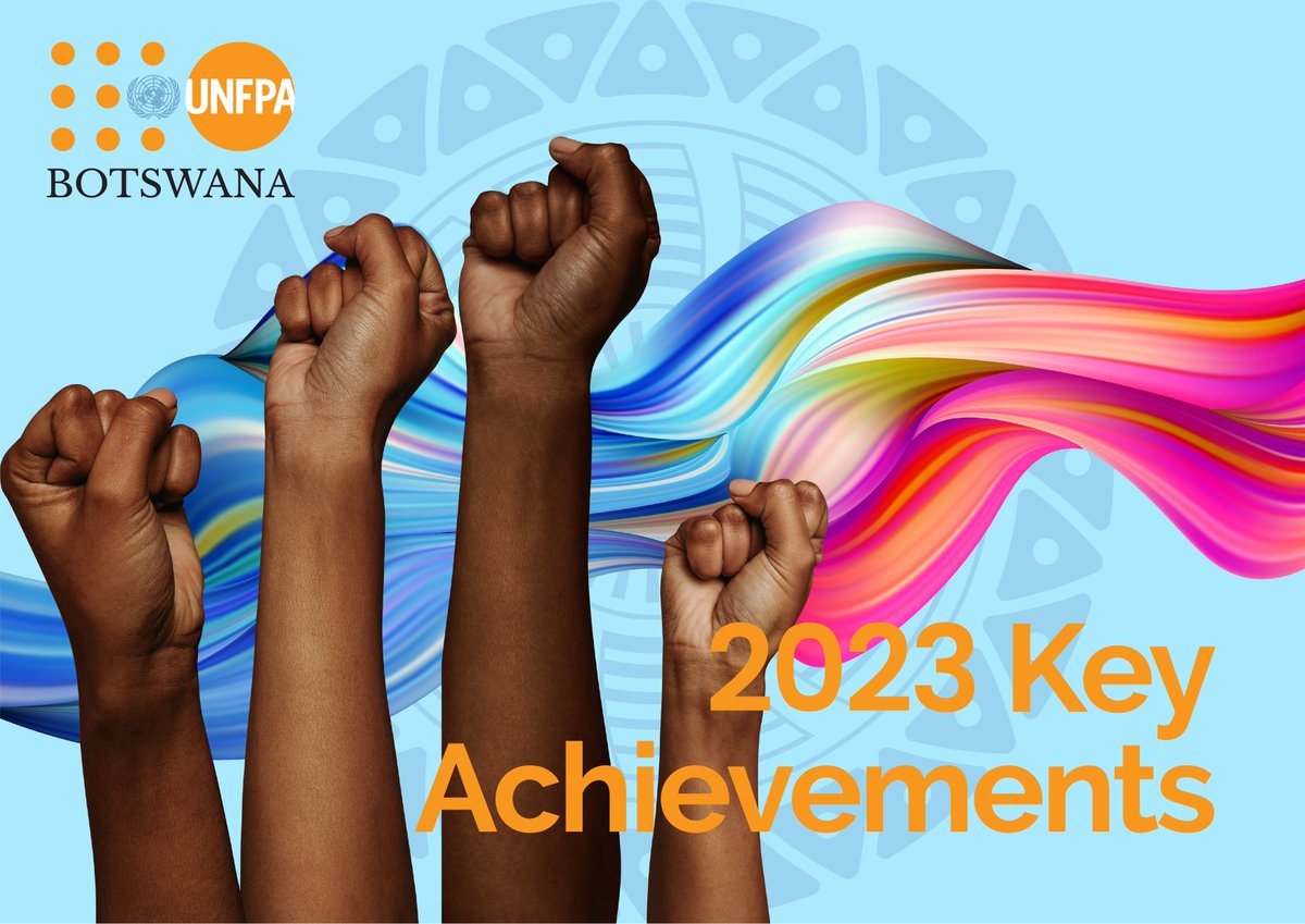 @UNFPABotswana Annual Report 2023 is now available online! 👉 rb.gy/8s2id5 We would like to thank @BWGovernment, all partners and donors, whose contribution enabled us to deliver results for women and young people!