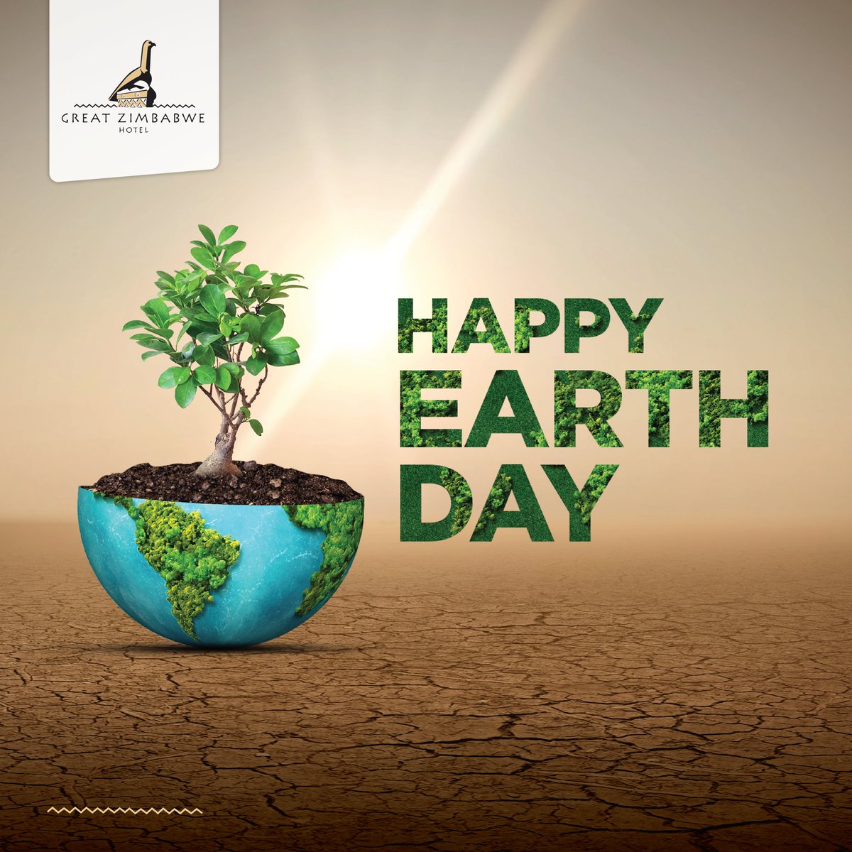 Let's join hands and take action towards a greener future by embracing sustainable practices in our daily lives.​

#WorldEarthDay #Sustainabiity #GoGreen    #GreatZimbabweHotel #ProudlyAfricanSun #ExperienceExploreEnjoy