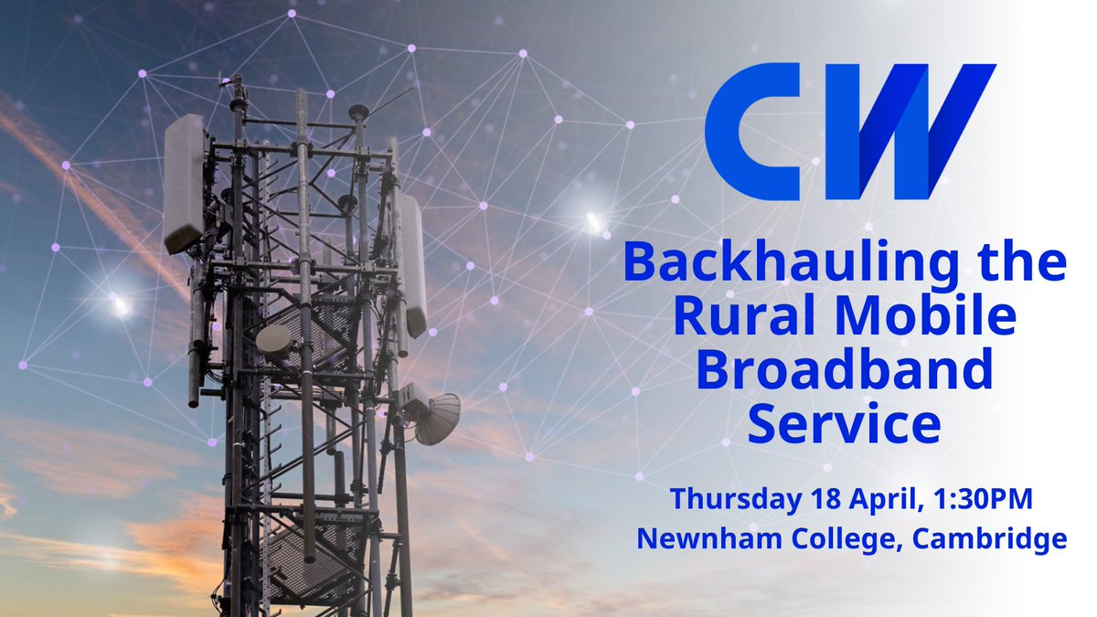 Working on my presentation for cambridgewireless.co.uk/events/backhau… will you be there? How will an integrated terrestrial and non-terrestrial backhaul (and midhaul?) network enable greater geographical rollout of 5G services? Attend for free with discount code: EMBBGUEST180424