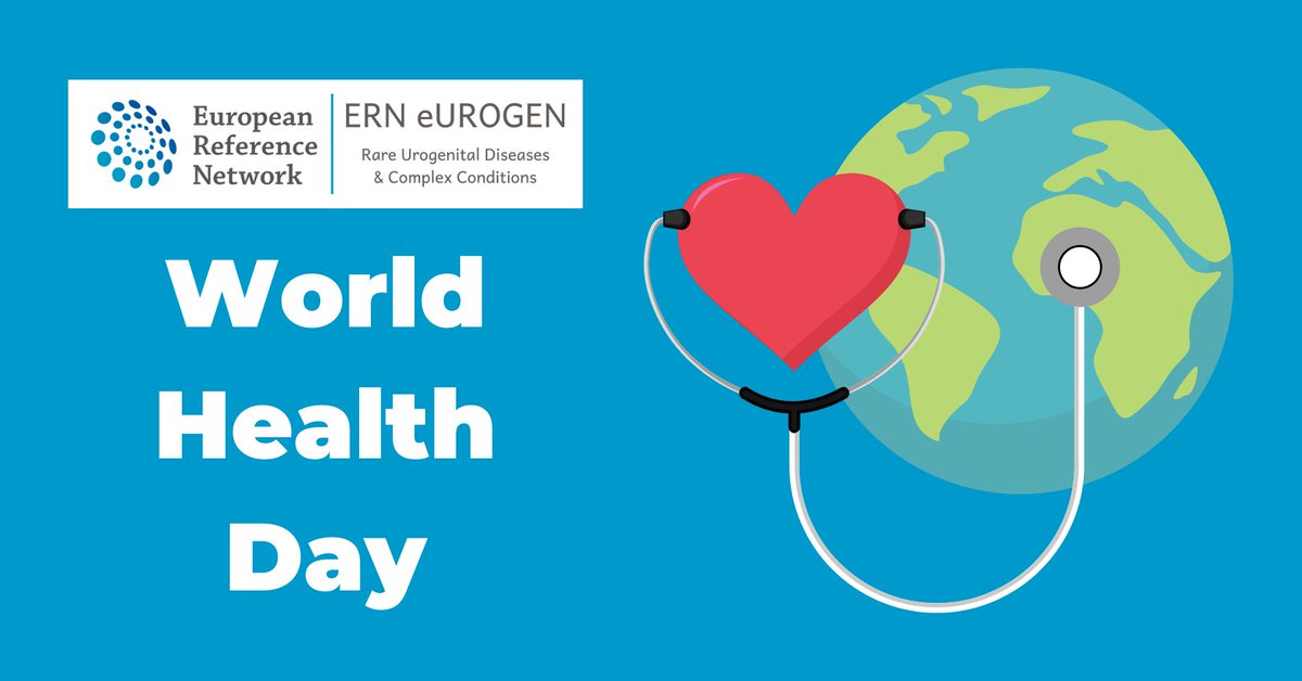 On #WorldHealthDay, @ERN_eUROGEN stands united in our mission to raise awareness and support for those battling rare urogenital diseases. Join us in advocating for better care and research to improve lives worldwide. #HealthForAll #RareDisease #UroSoMe #SoMe4PedSurg #Urology