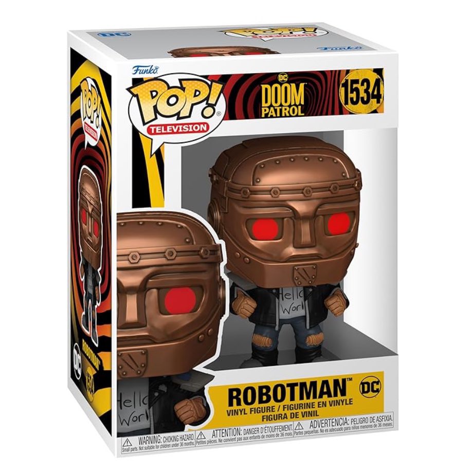 BrendanFraserBR's tweet image. 😮 Próxima comprinha! ❤️ #DoomPatrol #BrendanFraser #Robotman