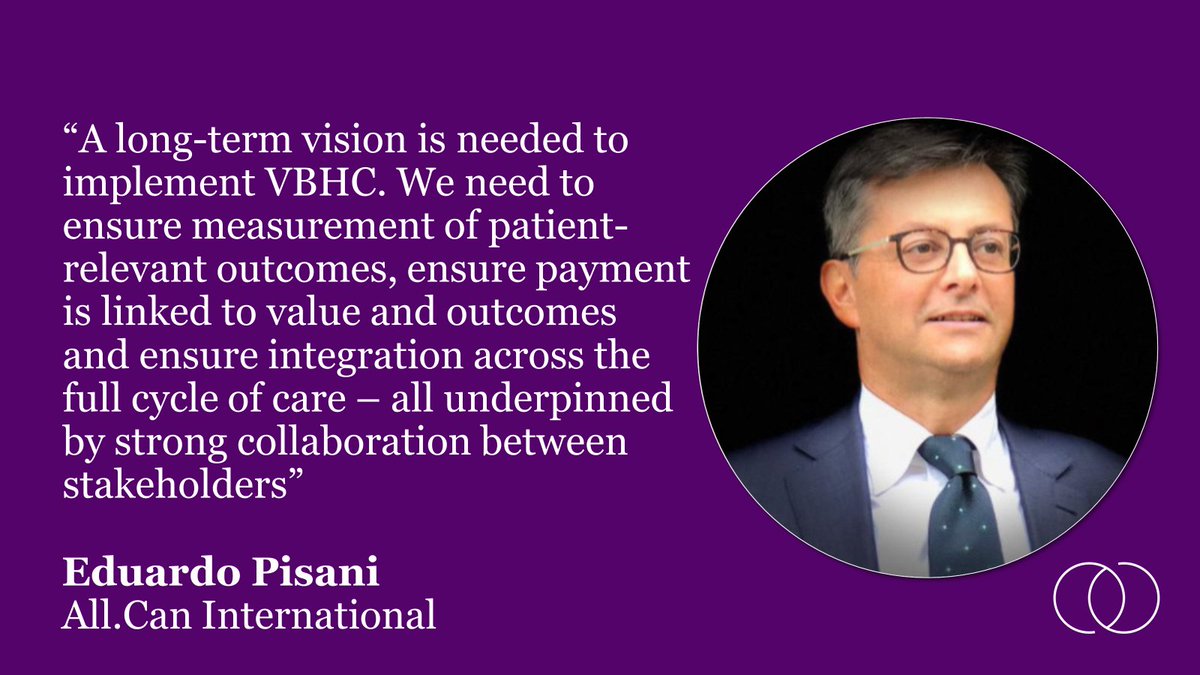 We've recently published a new report titled 'A Compass for Collaboration: Navigating Stakeholders’ Roles in Transitioning To Value-Based Healthcare'! 💡What are the next steps for implementing VBHC? @pisanie7 (@AllCanGroup) comments Read the report 👉 bit.ly/4ascwjA