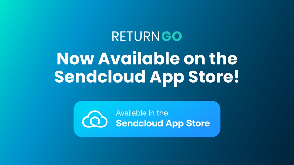 returngoai's tweet photo. We’re happy to announce that ReturnGO is now available on the Sendcloud app store! Using ReturnGO together with Sendcloud is now even easier, to automate the entire process of shipping back returns.
https://t.co/QivfX7052M
#ecommerce #returnshipping #reverselogistics https://t.co/2u8DzTzcrK