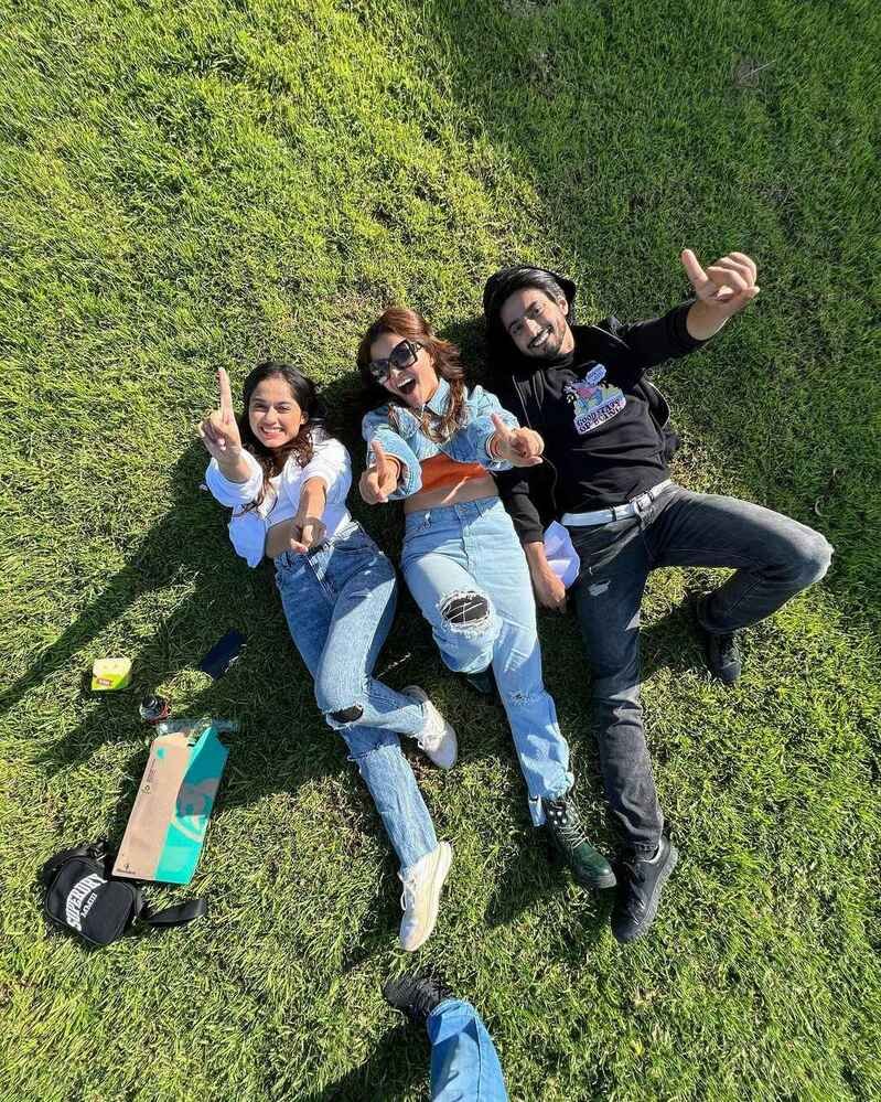 Yazdan__'s tweet photo. 2 years apart ,and these three are still so connected to each other. 

Ruby is always there in any event of fainat , and fainat are there for Ruby's events

Probably the only friendship in the history of KKK that is alive

#RubinaDilaik #jannatzubair #faisalsheikh https://t.co/m5kPhUIWqP