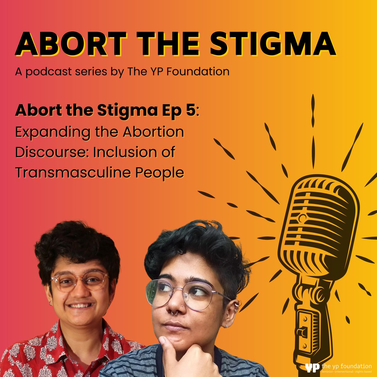 🎙 In the last two episodes of the #AbortTheStigma podcast, we focus on the access of #queer and #trans* individuals to abortion services. Episode 5 delves into challenges faced by transmasculine people seeking abortion services. Listen: surl.li/sffwu