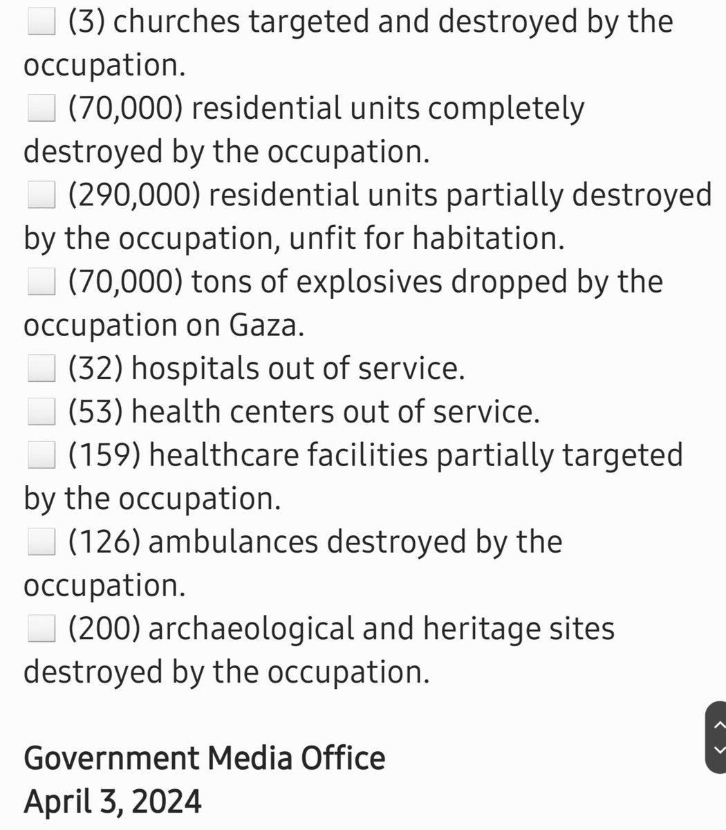 180 days of the Israeli genocidal war waged on the Gaza Strip. An update by the Government Media Office in Gaza. Wednesday, April 3, 2024. #Gaza #GazaGenocide