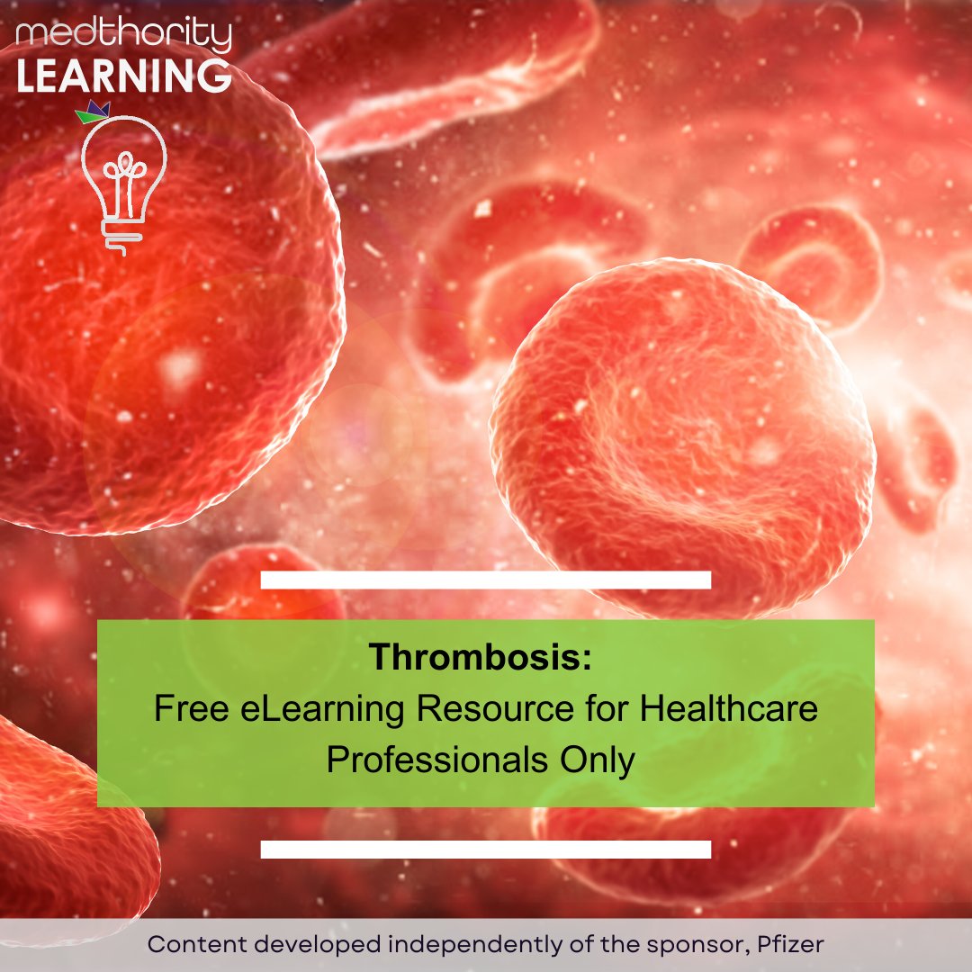 Are you aware of opportunities to prevent venous thromboembolism in your patients? Take a deep dive into this underappreciated disease with Medthority's THINK THROMBOSIS learning zone. ➡️ ow.ly/ATwQ50R3oj0 #MedTwitter #NurseTwitter #CME #IME #MedEd