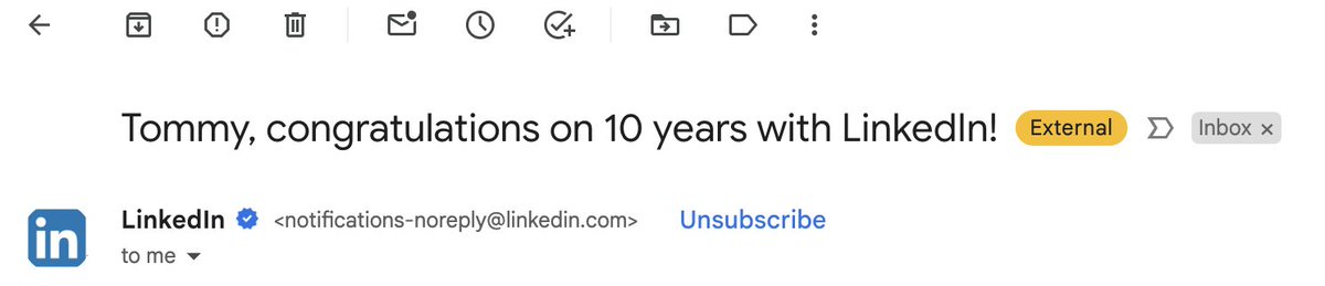 20 happy, care-free years. And then I joined LinkedIn.