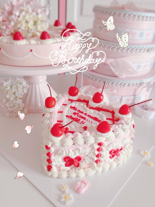 「cake cherry」 illustration images(Latest)