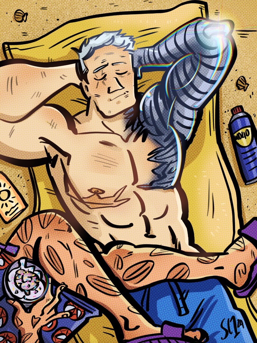 lets get this old man some beach🏖️ #cable