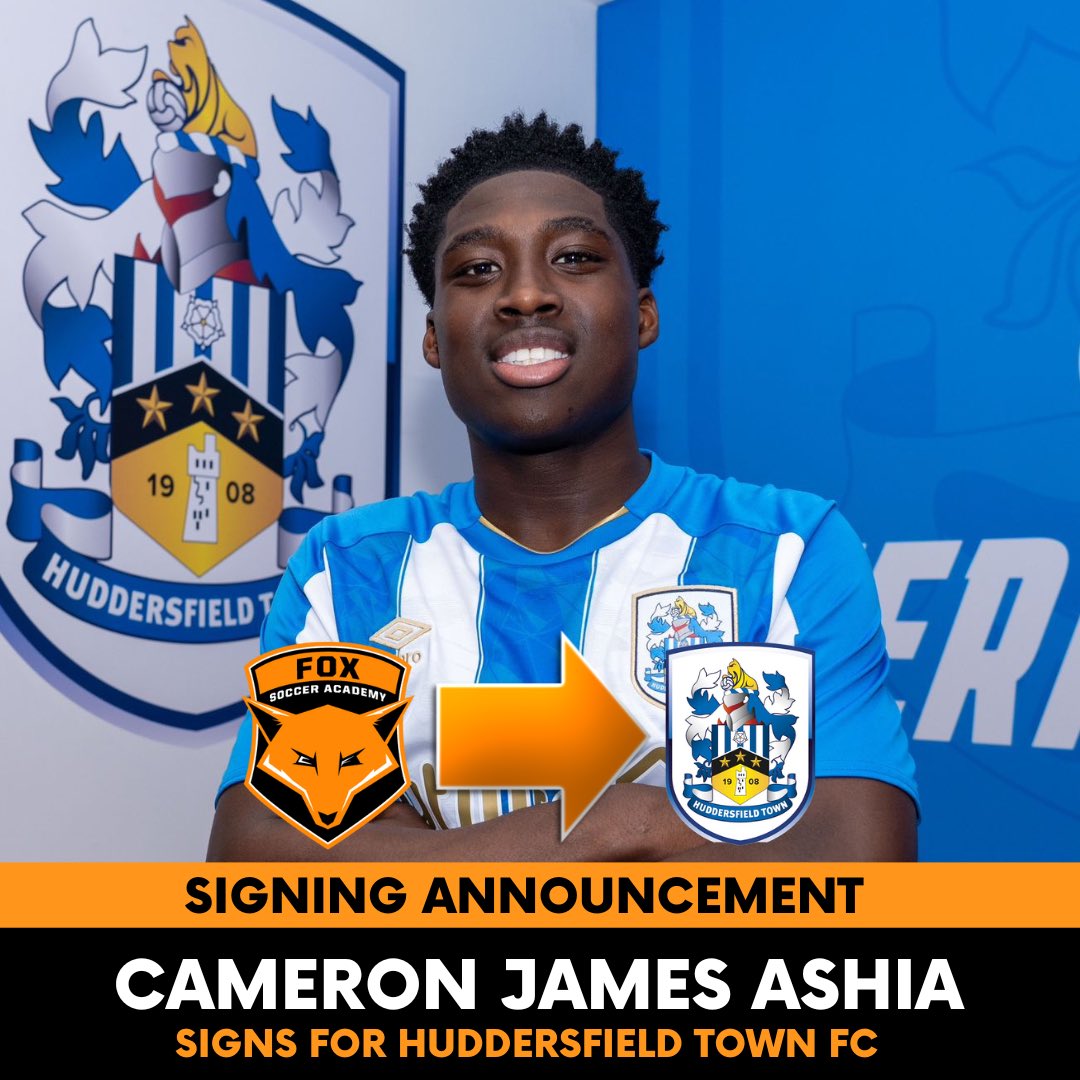 We are excited to announce that Cameron Ashia has signed for @htafc after impressing with his latest trial and becomes our 19th signing in 5 years ✍️⚽️🦊