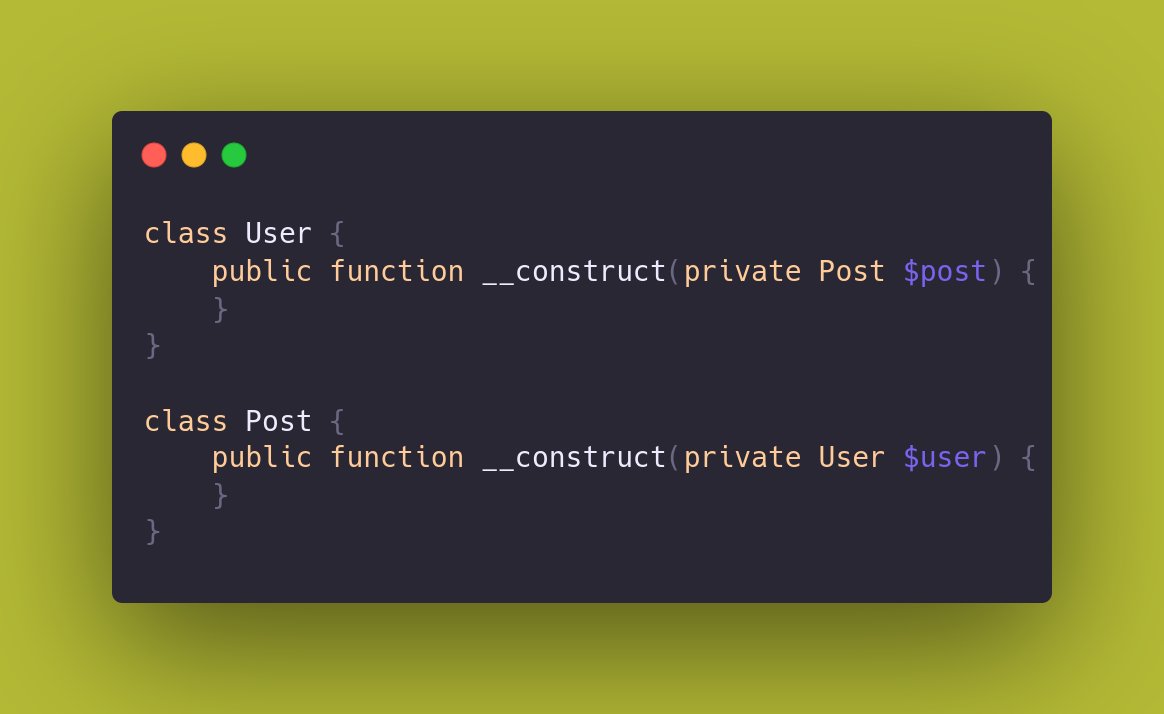 rcsofttech85's tweet photo. When two classes depend on each other in a circular manner, it can lead to memory leaks. It's best not to depend entirely on garbage collection to solve this problem. One common approach is to introduce an interface or abstract class.

#CircularDependency https://t.co/OoZkelYYNH
