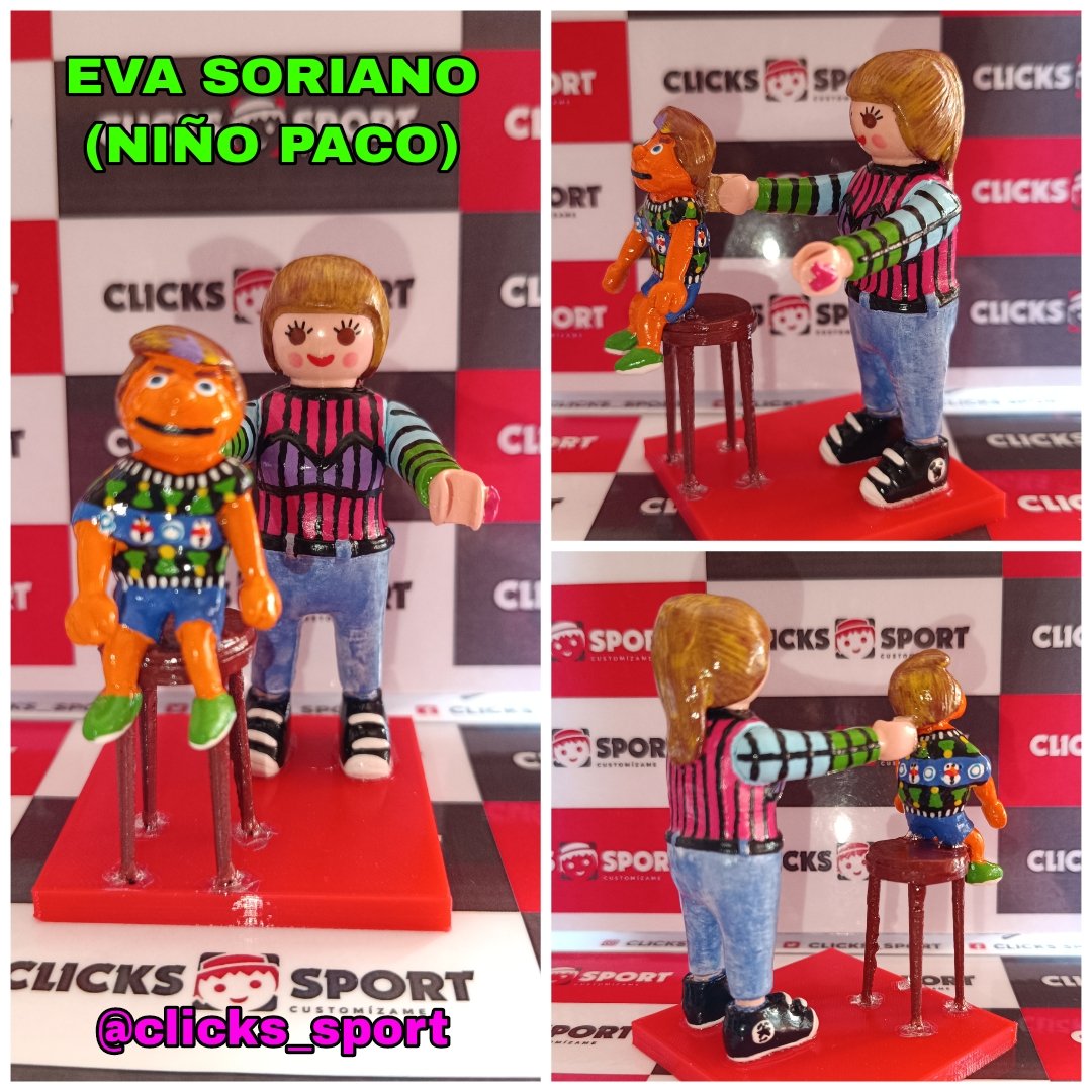 @EvaSoriano90 y el niño Paco de @CuerposEspecial #radioshow #radio #comico #morningshow  
#handmade #clickssport #regalospersonalizados #regalosmolones #playmobilart #customplaymobil #playmobillovers #playmobilcustom #playmobilfigures #toyart #hechoamano #artesania #click