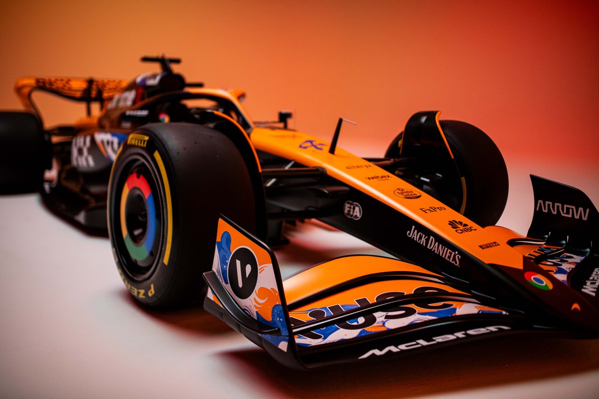 McLarenF1's tweet image. A first of its kind and ready to hit the track in Suzuka! 🤩 #DrivenByChange

#JapaneseGP 🇯🇵