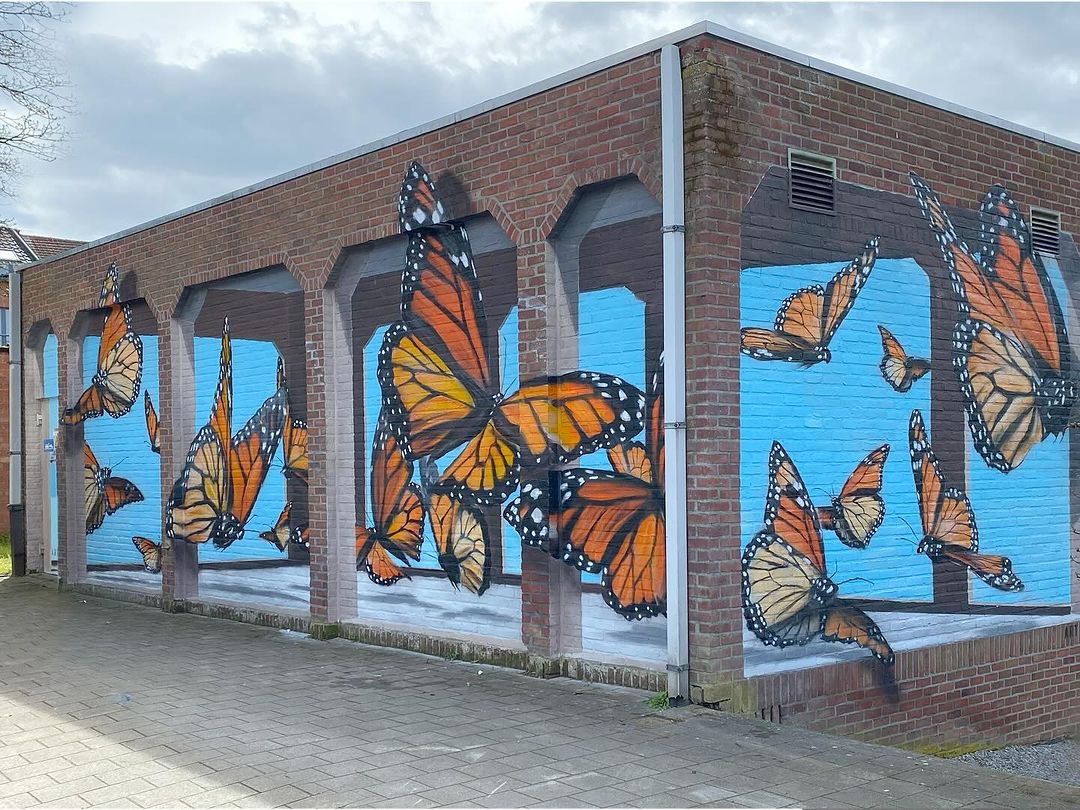 #Streetart by #ToonVanIshoven @ #Tienen, Belgium, for #Treepack, #StadTienen
More pics at: barbarapicci.com/2024/04/03/str…
#butterflies #anamorphism #butterfly #streetartTienen #streetartBelgium #Belgiumstreetart #arteurbana #urbanart #murals #muralism #contemporaryart #artecontemporanea