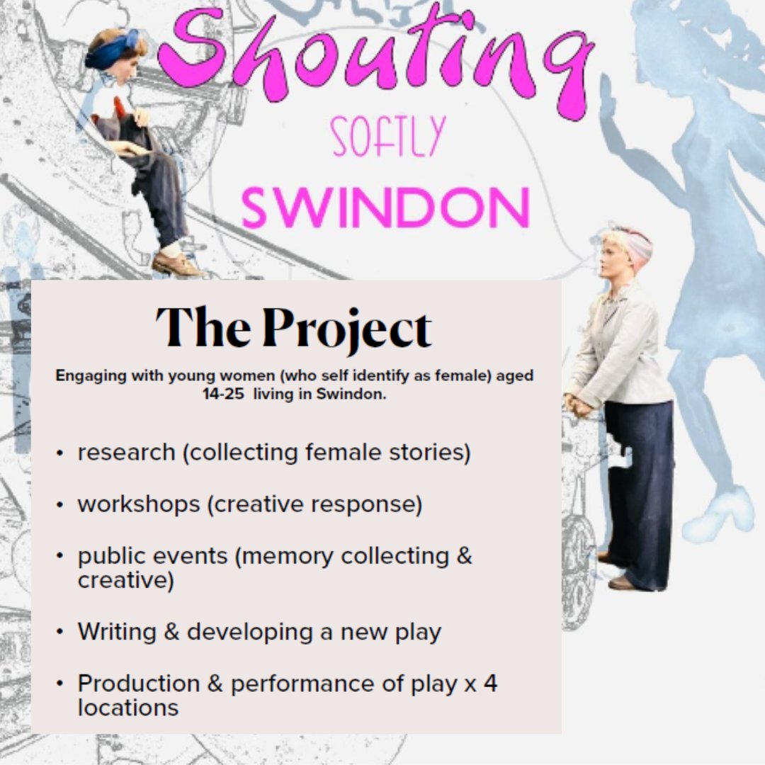 Join us on Monday afternoon for a Discovery Event for Shouting Softly Swindon!