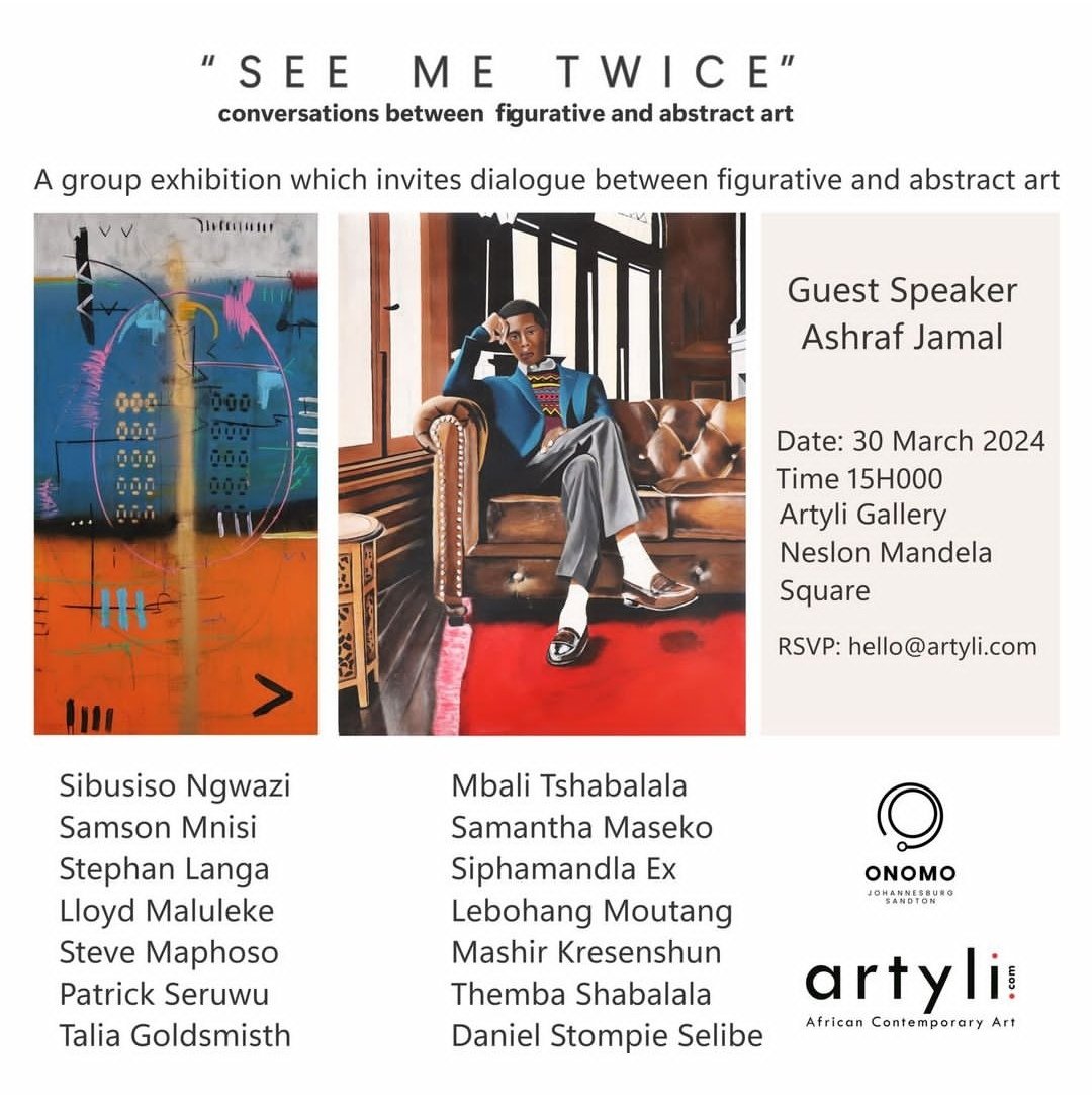 See Me Twice Exhibition...
Artyli.com

#art #patrickseruwuart #studiolife #sandtoncity #artyli #nelsonmandelasquare