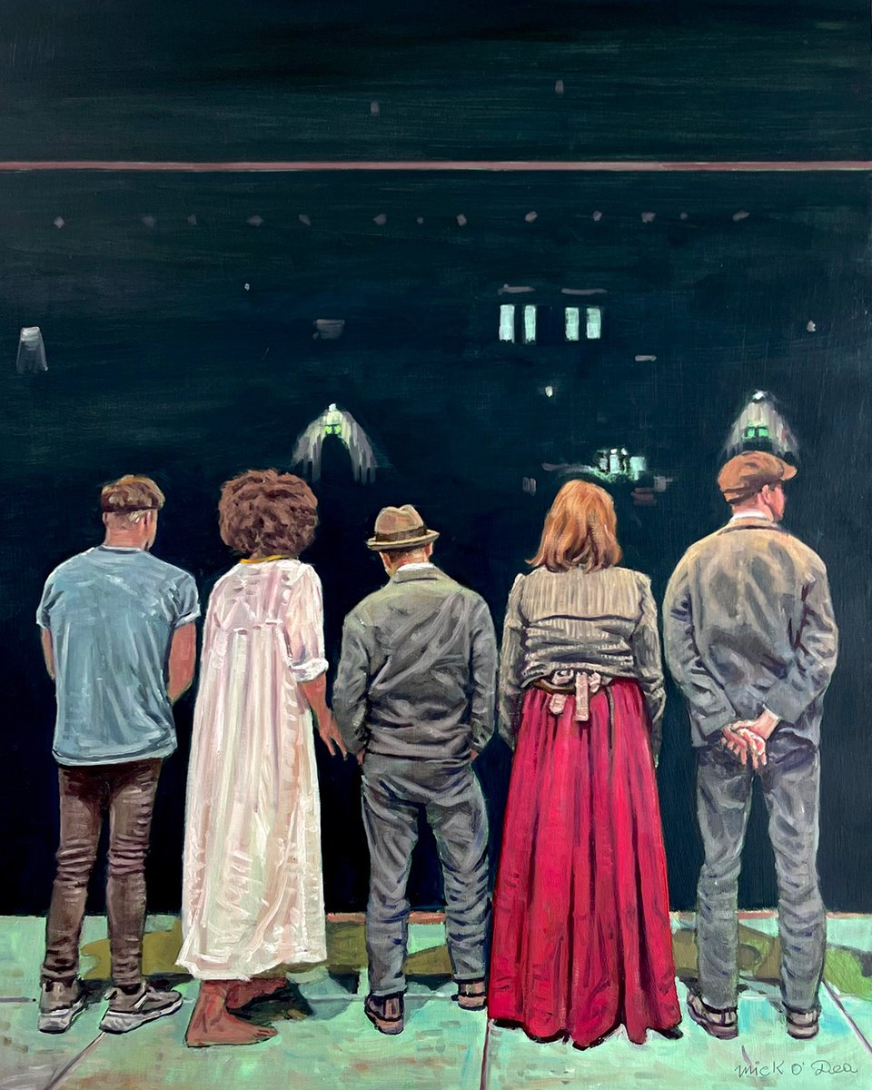 We're so excited to announce an exhibition of paintings by acclaimed Irish artist @MickODeaArtist in celebration of DruidO’Casey, our production of Sean O’Casey’s Dublin Trilogy. What Is The Stars? can be viewed at @MolesworthGall in Dublin from 19 April to 15 May.