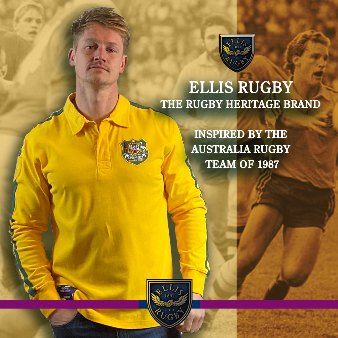 Inspired by the Wallaby Team of 1987 View - ellisrugby.com/product/austra… #AustraliaRugby #RugbyUnion #EllisRugby @wallabies @ClassicWallaby @TalkRugbyUnion @happyeggshaped @RuckRugby @Rugbydump @ultimaterugby @RugbyPass