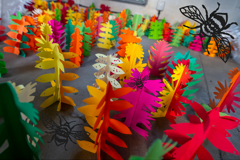 Bee part of the fun! 🐝The Pollinators, a FREE family-friendly interactive exhibition by artist Bethan Maddocks, lands at The Point from 3 May until 21 June. Find out more here: bit.ly/3uYXpit #Doncaster #ThePollinators #LetsCreate #FantasticForFamilies