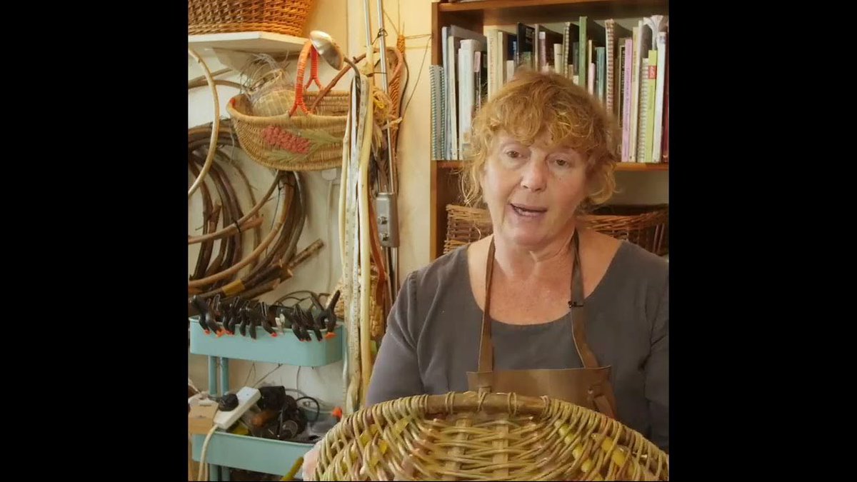 See and learn more about our Makers and their craft, we've created lots of fascinating videos on our you Tube channel, including this wonderfulfilm with Basketmaker Clare Revera buff.ly/3s46G33 #meetthemaker #learnaboutcraft #weaving #willow #clarerevera #mindfulness