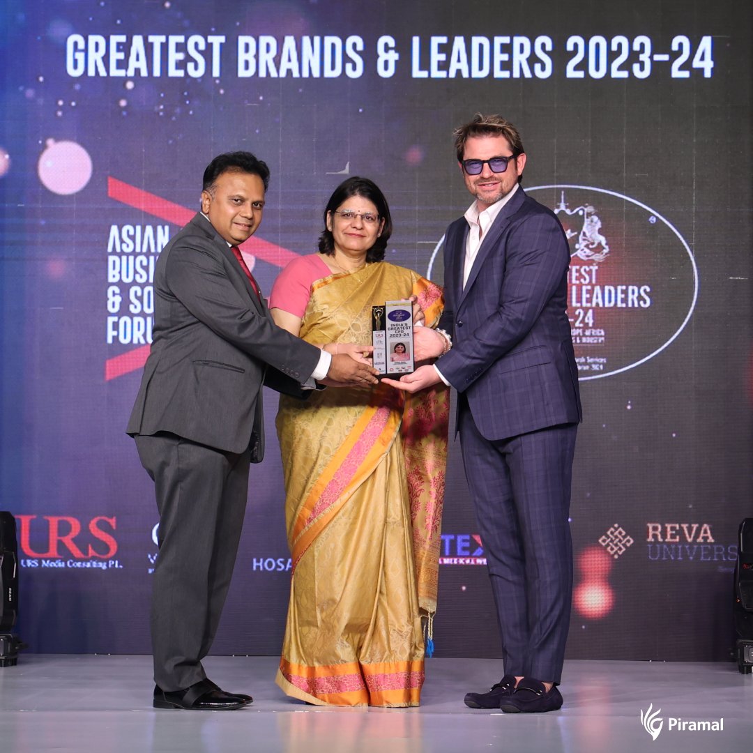 Piramal Enterprises Limited congratulates @UpmaGoel5, CFO, on being named India's Greatest CFO by @AsiaoneMagazine at the 22nd Asian Business and Social Forum.