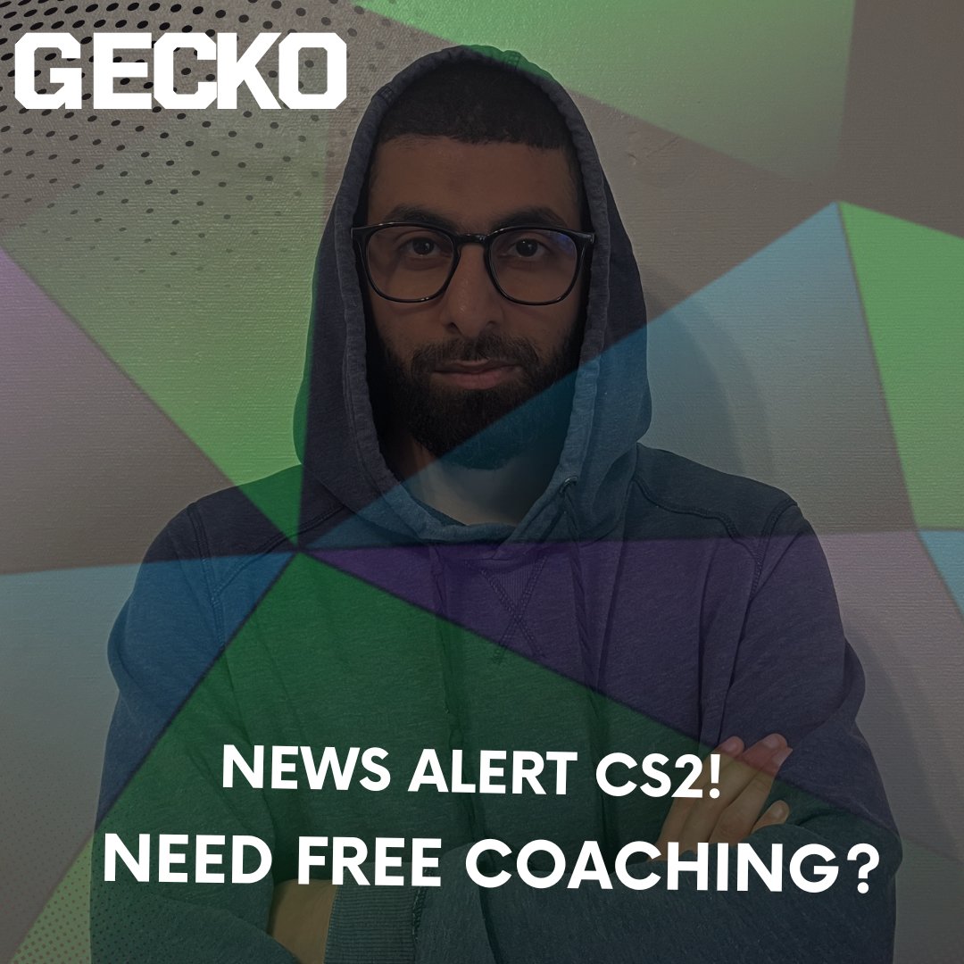 GeckoEsport's tweet photo. Our main team's coach will be LIVE on our Twitch channel this Friday at 19:00. Want your demo evaluated for free? Send it in and you might be chosen for a live coaching session!
#GeckoGaming
Demo upload link: https://t.co/Kxoezn7lYP
Live on: https://t.co/K8ylRXlsDU 19:00 https://t.co/PW7HJ6vwmM