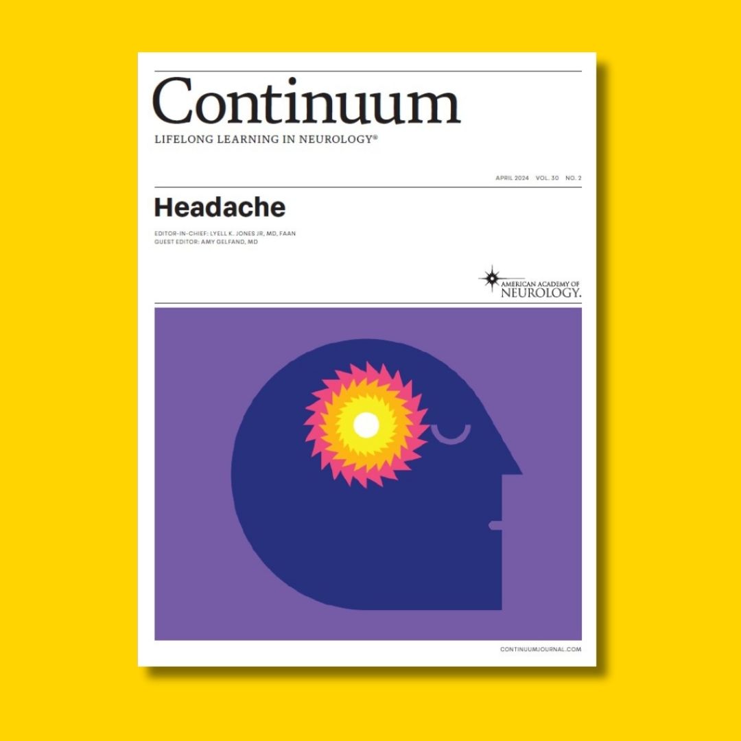 The April #Headache issue, guest edited by Dr. Amy Gelfand, is now available at ContinuumJournal.com! @AANMember @aagelfand #Migraine #NeuroTwitter #MedEd