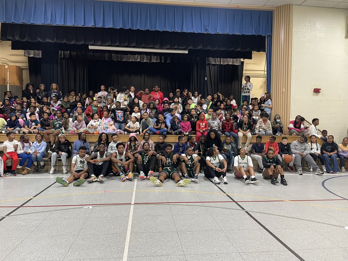 Mrs. Guenther (@mrshguenther) on Twitter photo Pumped for MCAP?! The Branch is now!! 🏀
Thanks
<a href="/MilfordMillATH/">Milford Mill Athletics</a> for coming to talk to our students about the importance of test taking! <a href="/milfordpride/">TryalahShipman</a> @LTillSBES <a href="/ScottsBranchES/">Scotts Branch Elementary School</a> <a href="/msdehaan_bcps/">Katelynne de Haan</a> <a href="/DPerryBCPS/">Mr. Perry</a> Pumped for MCAP?! The Branch is now!! 🏀
Thanks
<a href="/MilfordMillATH/">Milford Mill Athletics</a> for coming to talk to our students about the importance of test taking! <a href="/milfordpride/">TryalahShipman</a> @LTillSBES <a href="/ScottsBranchES/">Scotts Branch Elementary School</a> <a href="/msdehaan_bcps/">Katelynne de Haan</a> <a href="/DPerryBCPS/">Mr. Perry</a>