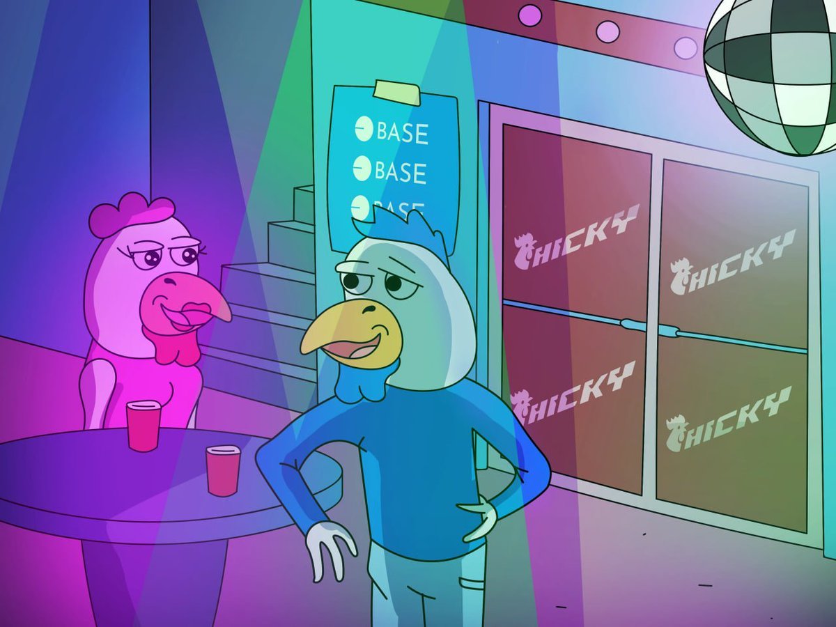 $CHICKY holders will get all the chicks. 🔜