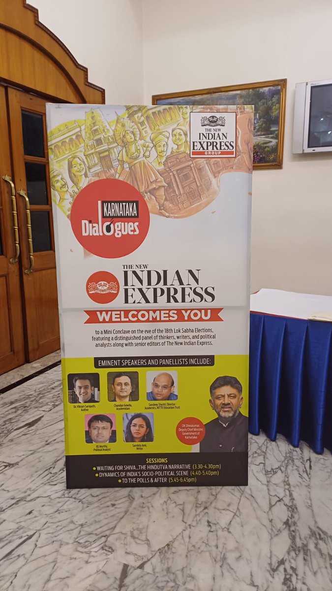 #ExpressDialoguesMiniConclave 

We have wrapped up for the day! The first edition of Mini Conclave in #Karnataka comes to an end. Thank you for your continued support, we’ll be back with the next one soon.