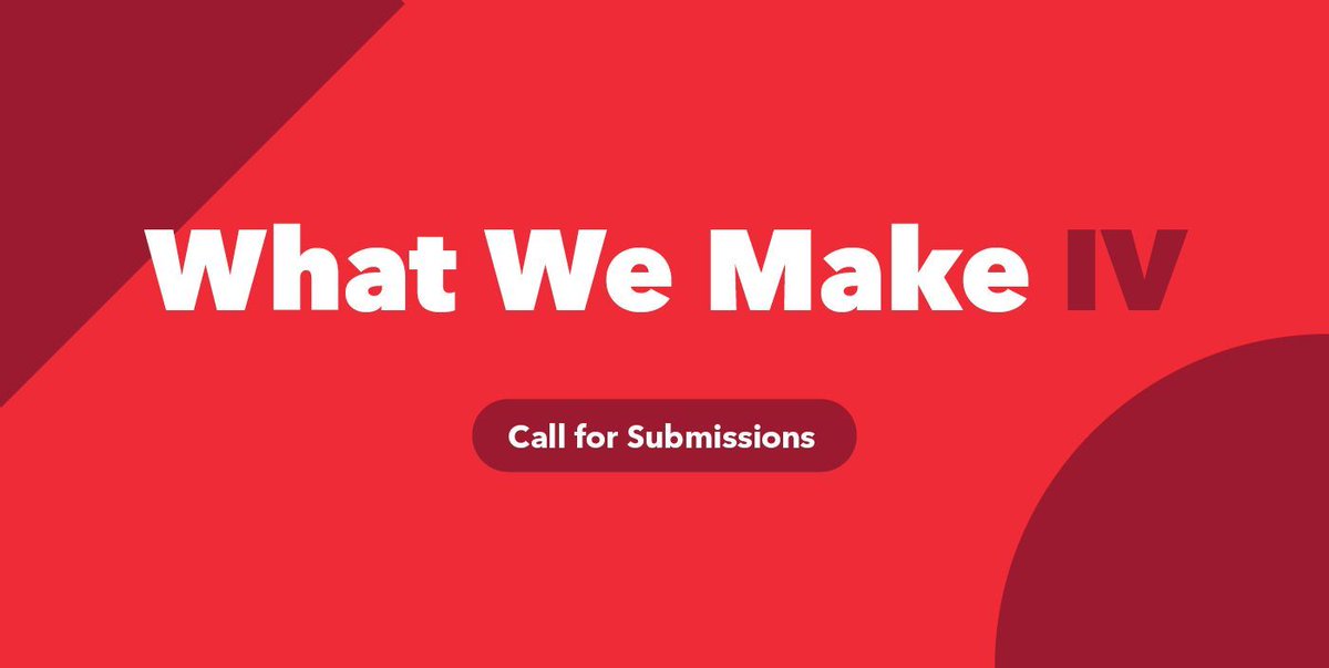 Students, staff, and faculty: Gallery @1c03 wants to see your art! A call for submissions is currently open for 'What We Make IV.' Entries should respond to this year’s theme: What does equity, diversity, and inclusion mean to you? LEARN MORE ➡️ buff.ly/3TDwNvE