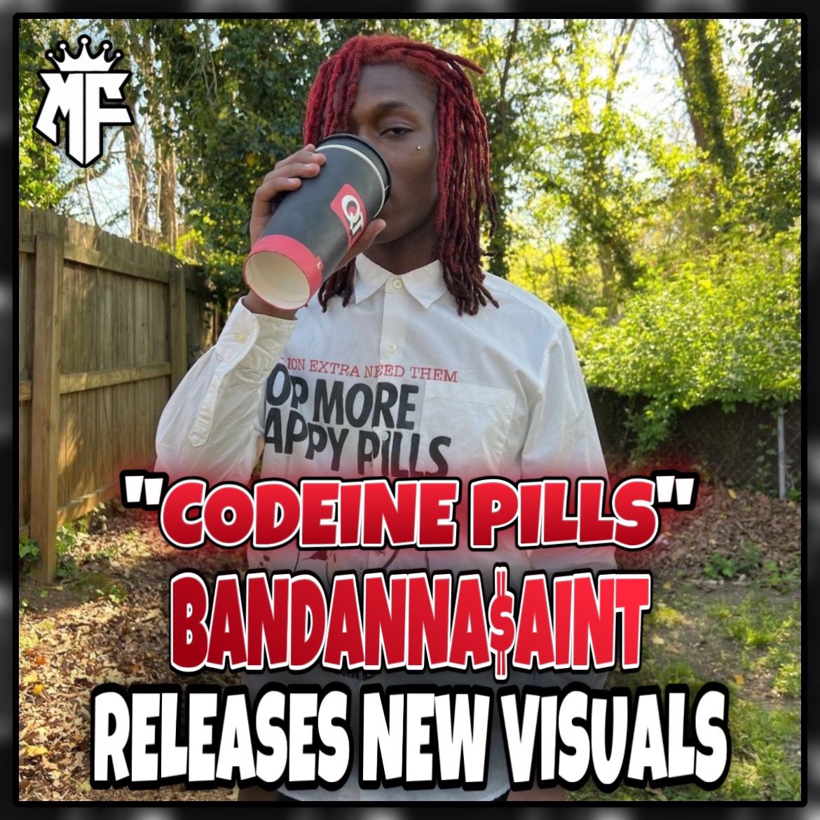 migofetti's tweet photo. #BandannaSaint (@bandannasaint) releases music video for “Codeine Pills” produced by #F1LTHY
•
What do you think about it, 1-10?
•
Follow @migofetti for more! https://t.co/kRDShZttYE