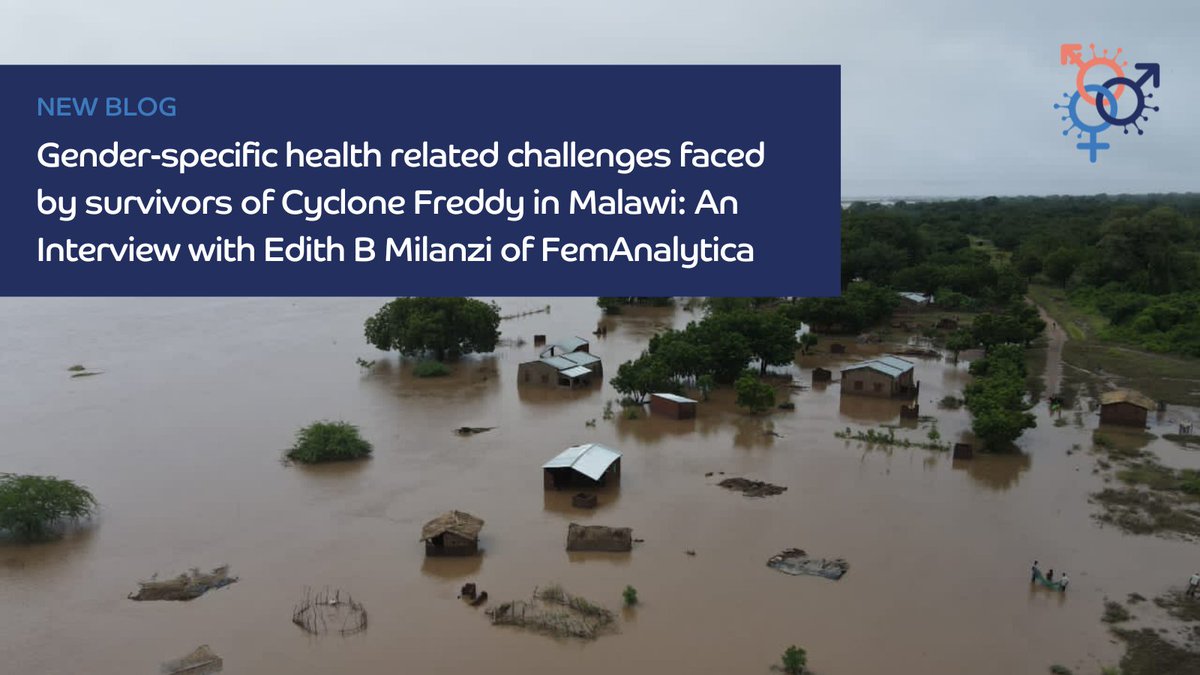 Exciting update! We've teamed up with Edith B Milanzi from FemAnalytica to delve into the gender-specific impacts of Cyclone Freddy in Malawi. Their groundbreaking project secured one of our small grants for research on gender and public health emergencies genderandcovid-19.org/uncategorized/…