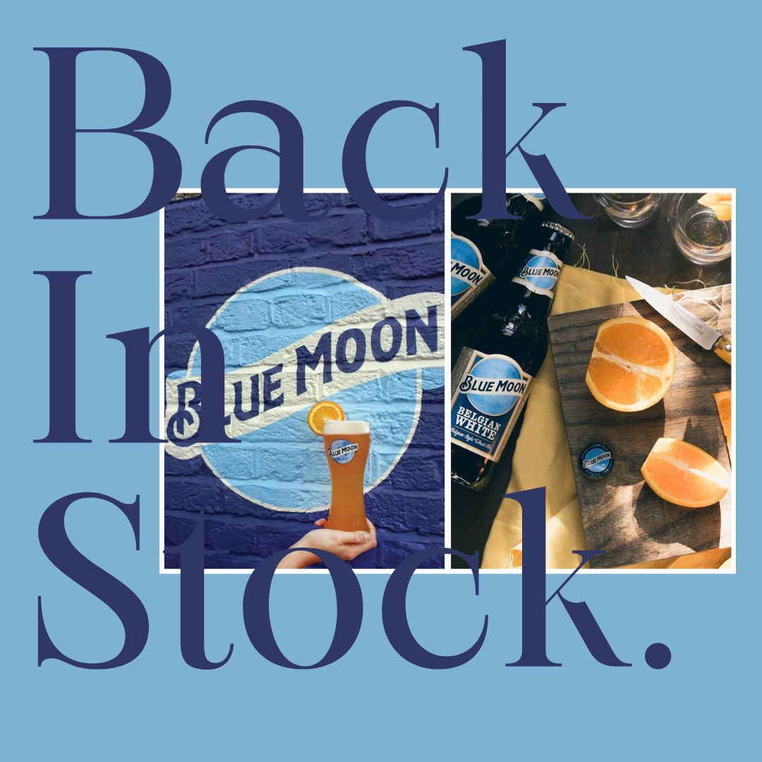 PlaneteDrinks's tweet photo. La Blue Moon est de retour !

Belgian White Ale moyennement corsée, épicée de coriandre 🌿fraîche et de zeste d'orange 🍊 !

Allez hop in the pocket > https://t.co/Jrm0j7c0Me

#bluemoon #backinstock #belgianwhite #belgianwhiteale #biereblanche #bieredumonde #planetedrinks https://t.co/7cGD6bkqHD