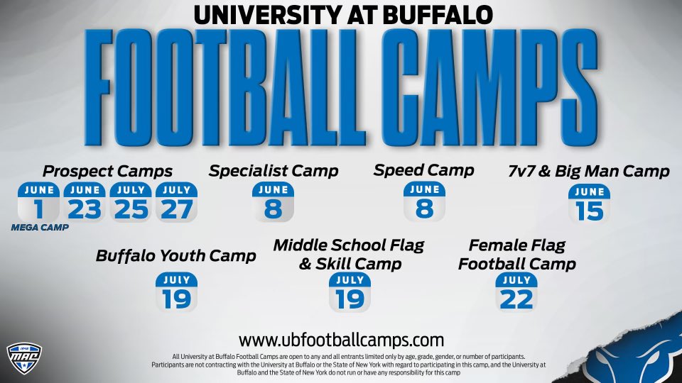 Id like to Thank @LoganNewman01 for the invite to @UBFootball camp. Can't wait to get out there and compete. @Pete_Lembo @ronwhitcomb @Coach_Pnode @JaleelMcrae @CoachHaggardUB @CoachMangas @IanFriedFB @CoachBDoc @Coach_JoeBowen @TQHancock @CoachRice_NL @AfnfR @LebCoSports1