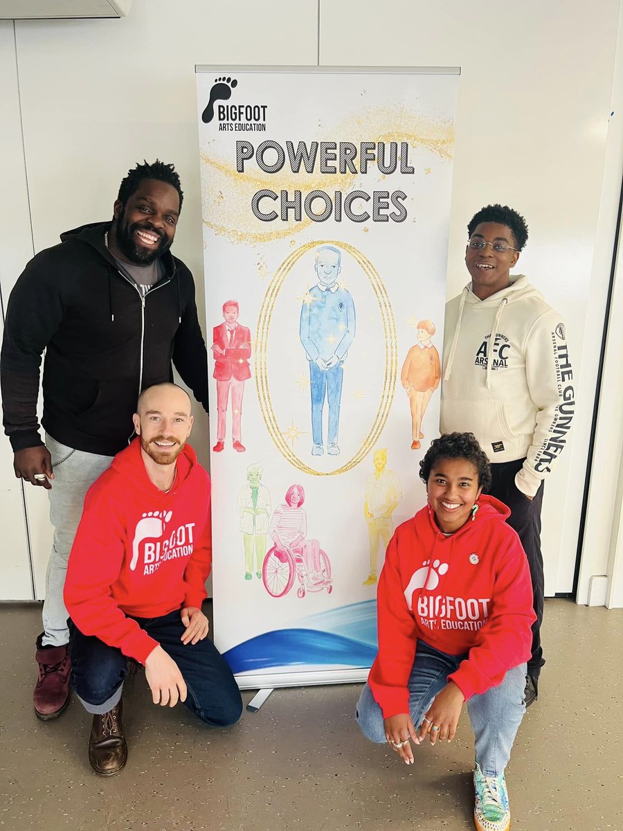 What a wonderful couple of days! Rehearsing our ‘Powerful Choices’ assembly & workshops was an absolute delight; 2 days in a room with four passionate & creative individuals! #knifecrimeprevention and #earlyintervention - we are now fully ready to go on tour ~summer2024